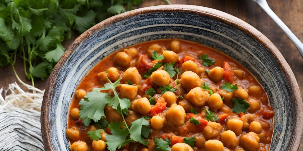 Spicy chickpea stew